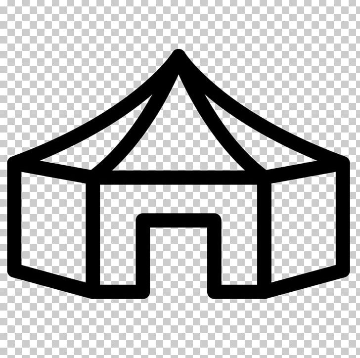 Computer Icons Tent Шатёр Polygon PNG, Clipart, Angle, Area, Black And White, Brand, Camping Free PNG Download
