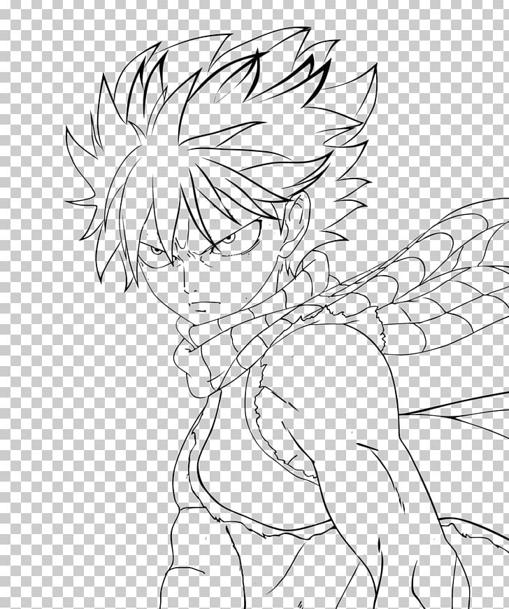 Natsu Dragneel Line Art Drawing Fairy Tail Anime PNG, Clipart, 1 February, Anime, Arm, Artwork, Black Free PNG Download