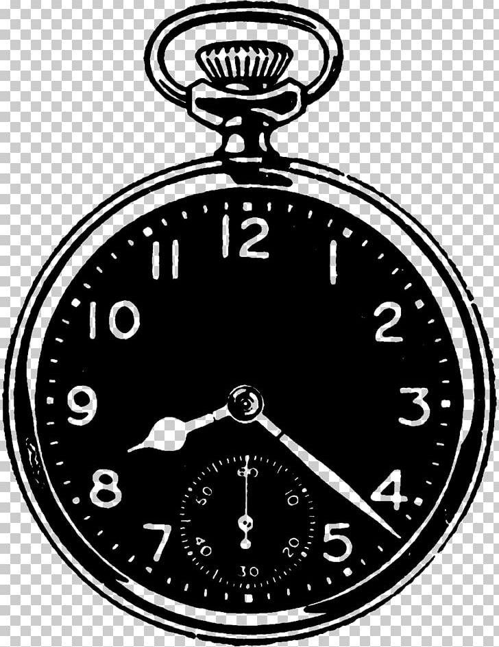 Clock Pocket Watch PNG, Clipart, Alarm Clocks, Antique, Black And White, Brand, Clip Art Free PNG Download