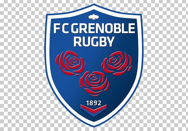 FC Grenoble Rugby European Rugby Challenge Cup Lyon OU European Rugby Champions Cup PNG, Clipart, Area, Badge, Biarritz Olympique, Blue, Brand Free PNG Download