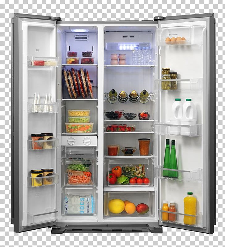 Refrigerator Home Appliance Russell Hobbs Auto-defrost Freezers PNG, Clipart, Autodefrost, Door, Electronics, Freezers, Home Appliance Free PNG Download