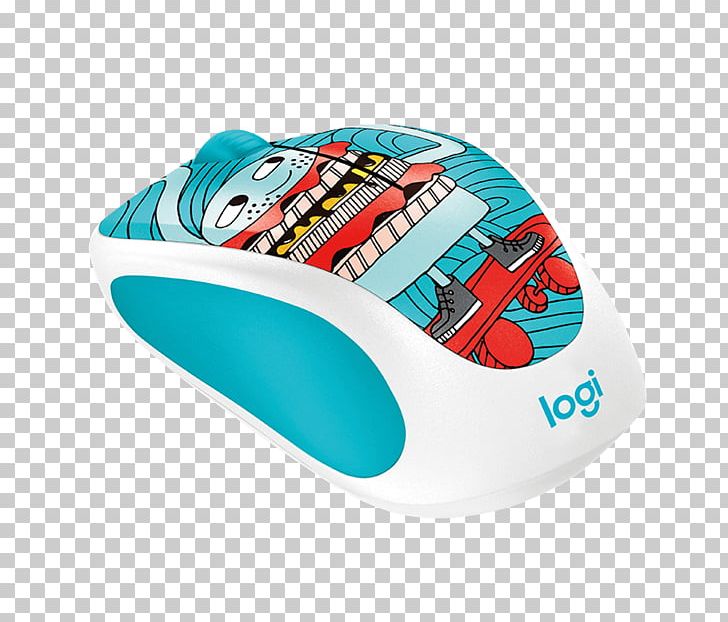 Computer Mouse Logitech Doodle Collection 910-005053 Wireless Logitech M325c PNG, Clipart, Aqua, Cap, Computer Keyboard, Computer Mouse, Headgear Free PNG Download