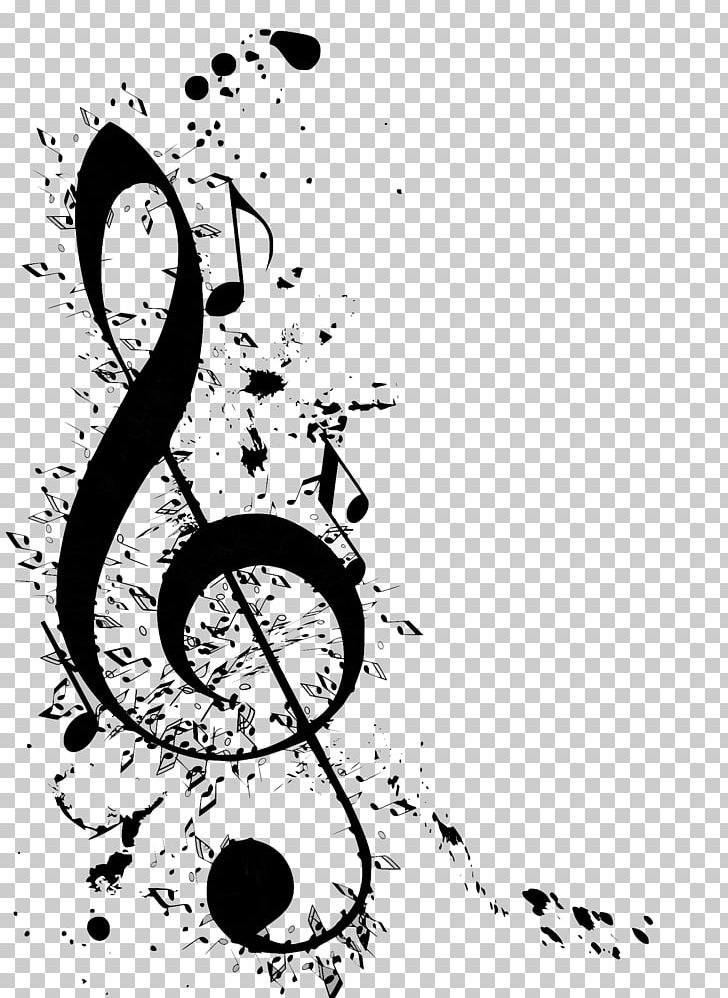 G-clef Musical Note PNG, Clipart, Art, Artwork, Black And White, Branch, Calligraphy Free PNG Download