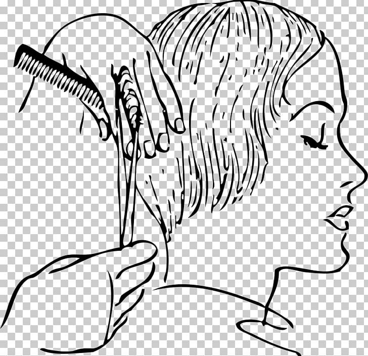 Hair Clipper Hairstyle Hair-cutting Shears PNG, Clipart, Arm, Art, Artwork, Barber, Black Free PNG Download