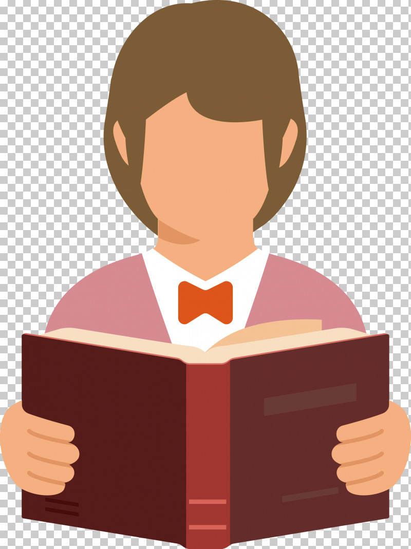 Reading Book Teacher PNG, Clipart, Behavior, Book, Cartoon, Education, Female Free PNG Download