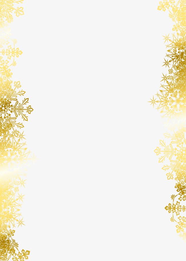 Golden Snowflake PNG, Clipart, Atmosphere, Border, Border Texture, Golden, Golden Clipart Free PNG Download