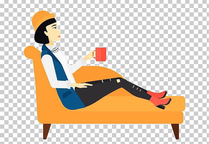 White Tea Cup Illustration PNG, Clipart, Afternoon Tea, Business Woman, Cartoon, Chair, Cup Free PNG Download