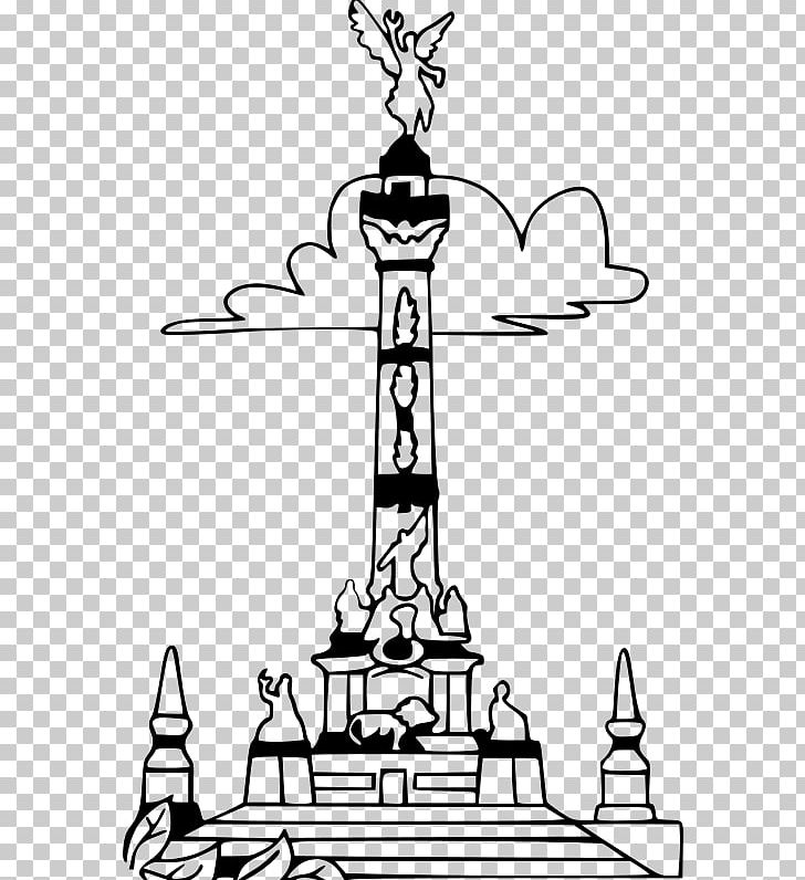 Angel Of Independence Mexican War Of Independence Column PNG, Clipart, Angel, Angel Of Independence, Area, Art, Black And White Free PNG Download