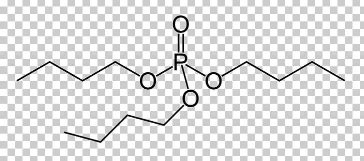 Tributyl Phosphate N-Butanol Chemistry Phosphoric Acid PNG, Clipart, 2 D, Angle, Area, Black And White, Butanol Free PNG Download