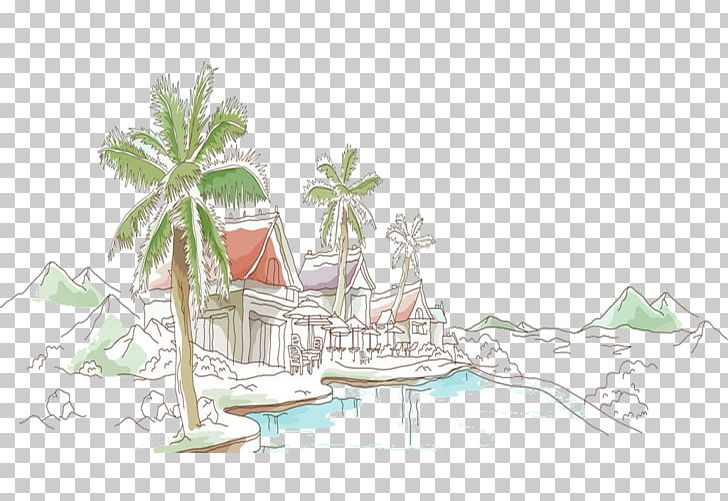Vacation PNG, Clipart, Art, Beach Vacation, Coconut, Coconut Tree, Diagram Free PNG Download