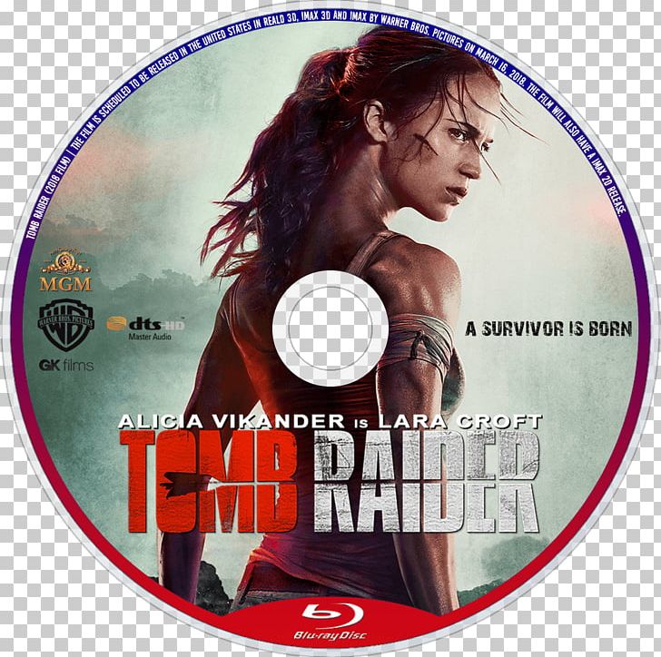 Roar Uthaug Tomb Raider Lara Croft Film Reboot PNG, Clipart, 2018, Adventure Film, Alicia Vikander, Character, Compact Disc Free PNG Download