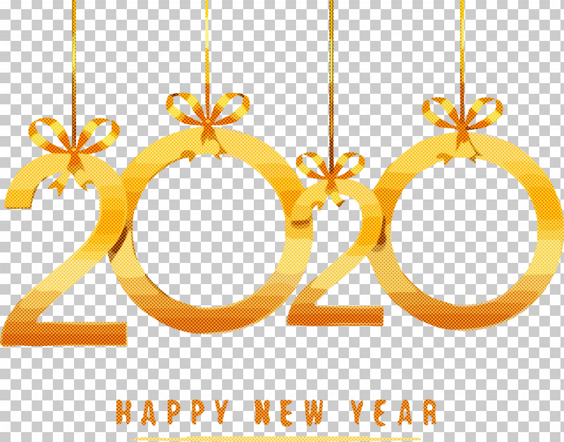 Happy New Year 2020 Happy New Year PNG, Clipart, Happy New Year, Happy New Year 2020, Text, Yellow Free PNG Download