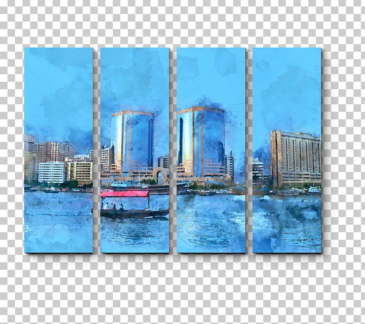 Watercolor Painting Ooo "Modulka" Dubai Canvas PNG, Clipart, Acrylic Paint, Art, Canvas, Dubai, Dubai Creek Free PNG Download