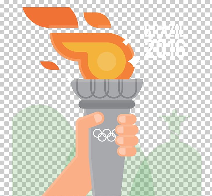 2016 Summer Olympics Torch Template PNG, Clipart, 2016 Olympic Games, 2016 Summer Olympics, Adobe Illustrator, Brazil Vector, Cartoon Free PNG Download