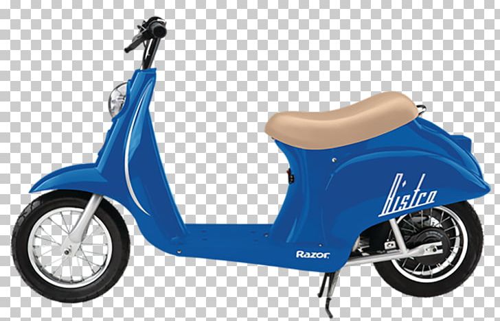 blue razor dirt bike