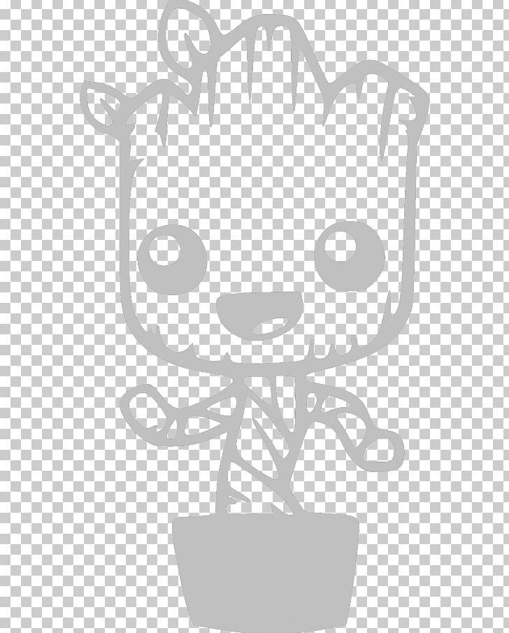 Baby Groot Wall Decal Sticker PNG, Clipart, Baby Groot, Black And White, Cartoon, Child, Decal Free PNG Download