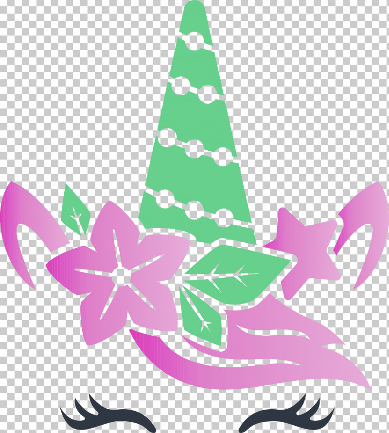 Leaf Plant PNG, Clipart, Christmas Unicorn, Leaf, Paint, Plant, Unicorn Free PNG Download