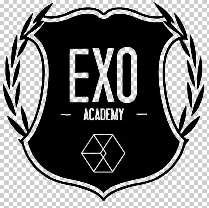 EXO XOXO K-pop Logo Wolf PNG, Clipart, Animals, Black, Black And White, Brand, Emblem Free PNG Download