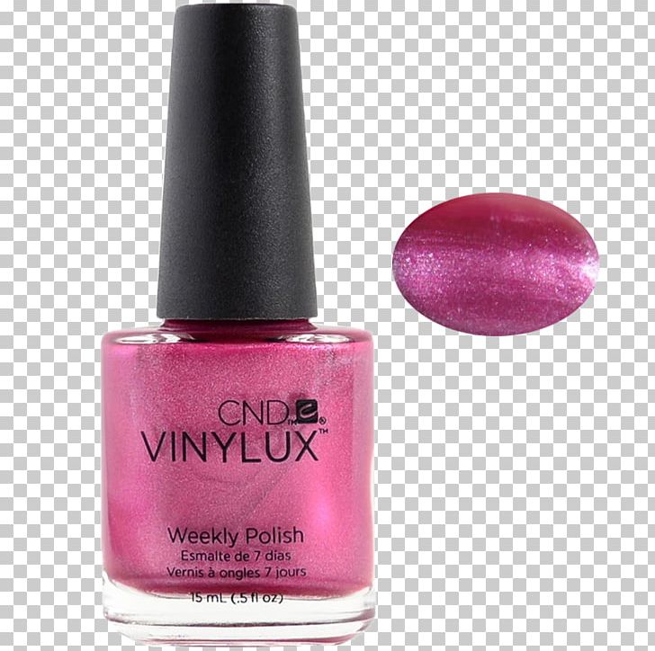Nail Polish CND VINYLUX Weekly Polish CND Vinylux Weekly Top Coat Magenta PNG, Clipart, Accessories, Canada, Coat, Color, Cosmetics Free PNG Download