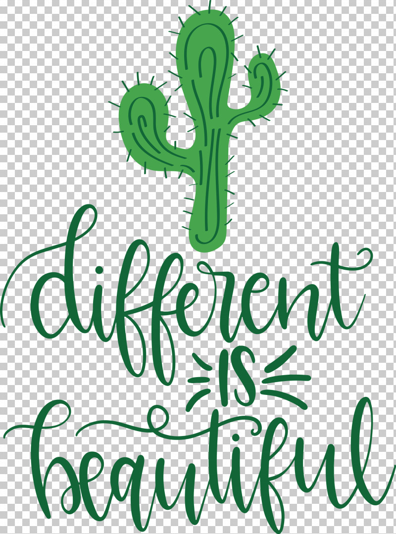 Different Is Beautiful Womens Day PNG, Clipart, Flower, Green, Leaf, Line, Logo Free PNG Download