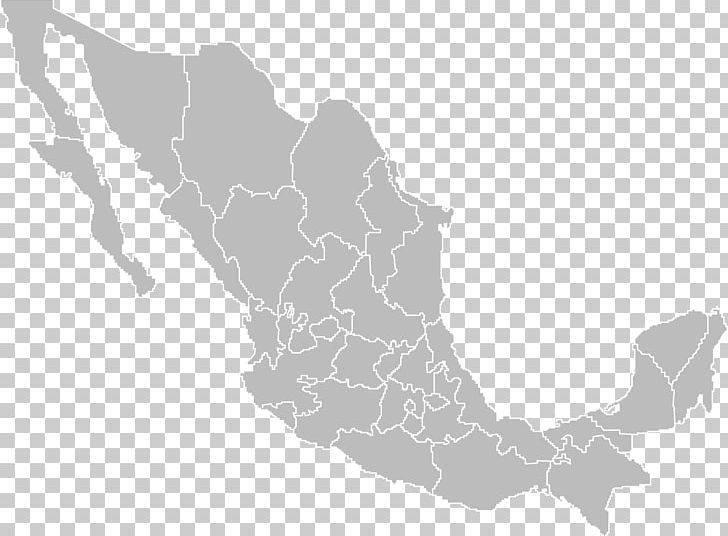 Administrative Divisions Of Mexico Map PNG, Clipart, Administrative Divisions Of Mexico, Black And White, Grey, Map, Mexican Wedding Free PNG Download