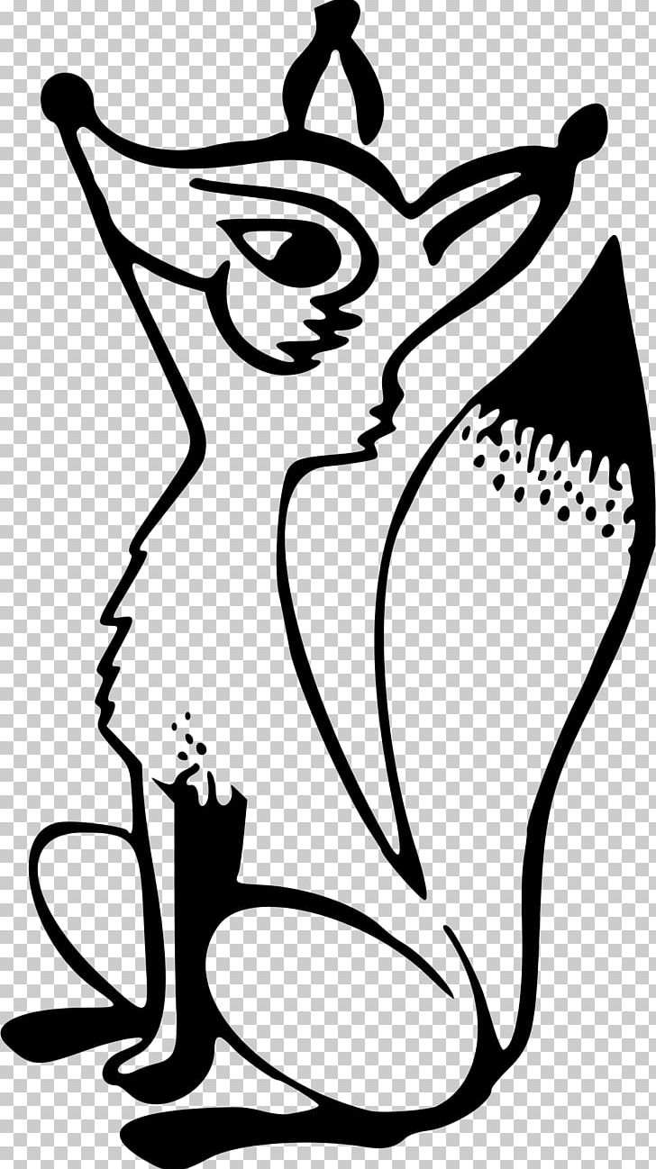 Drawing Black And White Arctic Fox PNG, Clipart, Animals, Arctic Fox, Art, Artwork, Black Free PNG Download