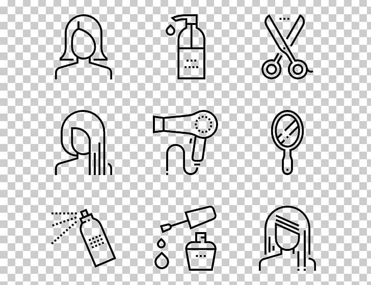 Breakfast Computer Icons PNG, Clipart, Angle, Area, Beauty Parlour, Black, Black And White Free PNG Download
