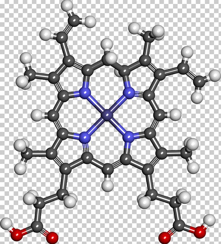Heme B Ball-and-stick Model Porphyrin Molecule PNG, Clipart, Ballandstick Model, Body Jewelry, Chemical Compound, Chemistry, Domain Free PNG Download