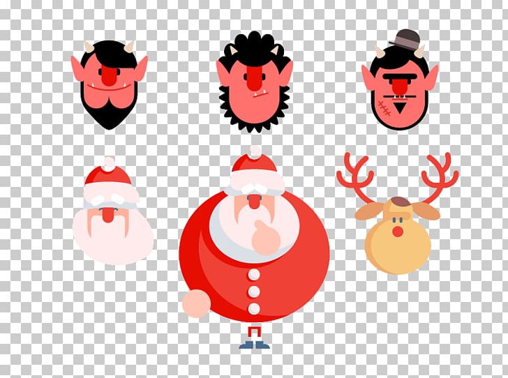 Santa Claus Christmas Tree Illustration PNG, Clipart, Cartoon, Cartoon Electricity Supplier, Christ, Christmas Card, Devil Free PNG Download
