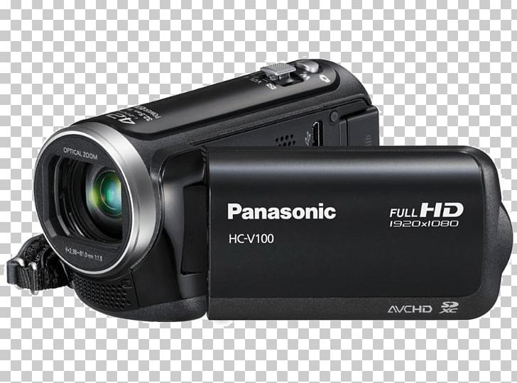 Video Cameras Panasonic HC-V100 Panasonic HM-TA2 PNG, Clipart, Black, Camcorder, Camera, Camera Accessory, Camera Lens Free PNG Download
