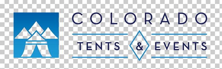 Colorado Tents & Events Logo Brand Linen PNG, Clipart, Area, Banner, Blue, Brand, Business Free PNG Download