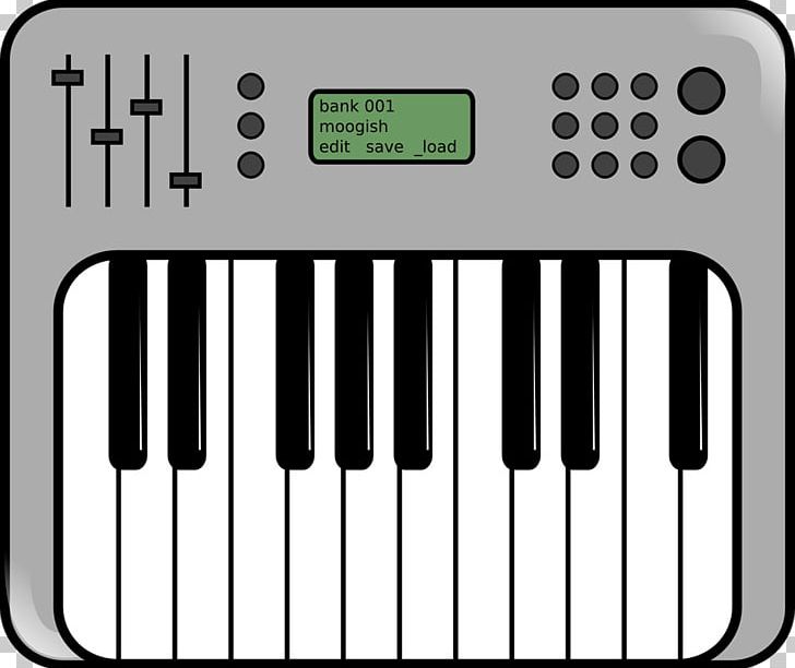Synthesizer PNG, Clipart, Cartoon, Digital Piano, Digital Synthesizer, Drawing, Electric Piano Free PNG Download