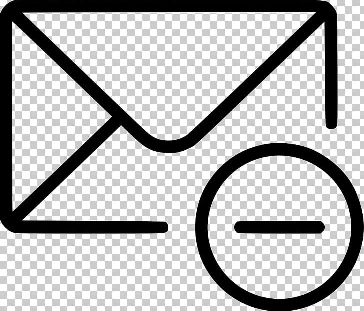 Mail Envelope Computer Icons PNG, Clipart, Angle, Area, Black, Black And White, Brand Free PNG Download