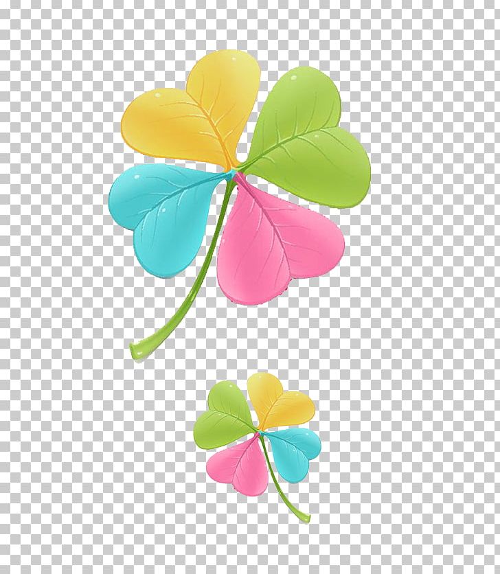 Four-leaf Clover Green PNG, Clipart, Clover, Color, Colorful, Colorful Background, Coloring Free PNG Download