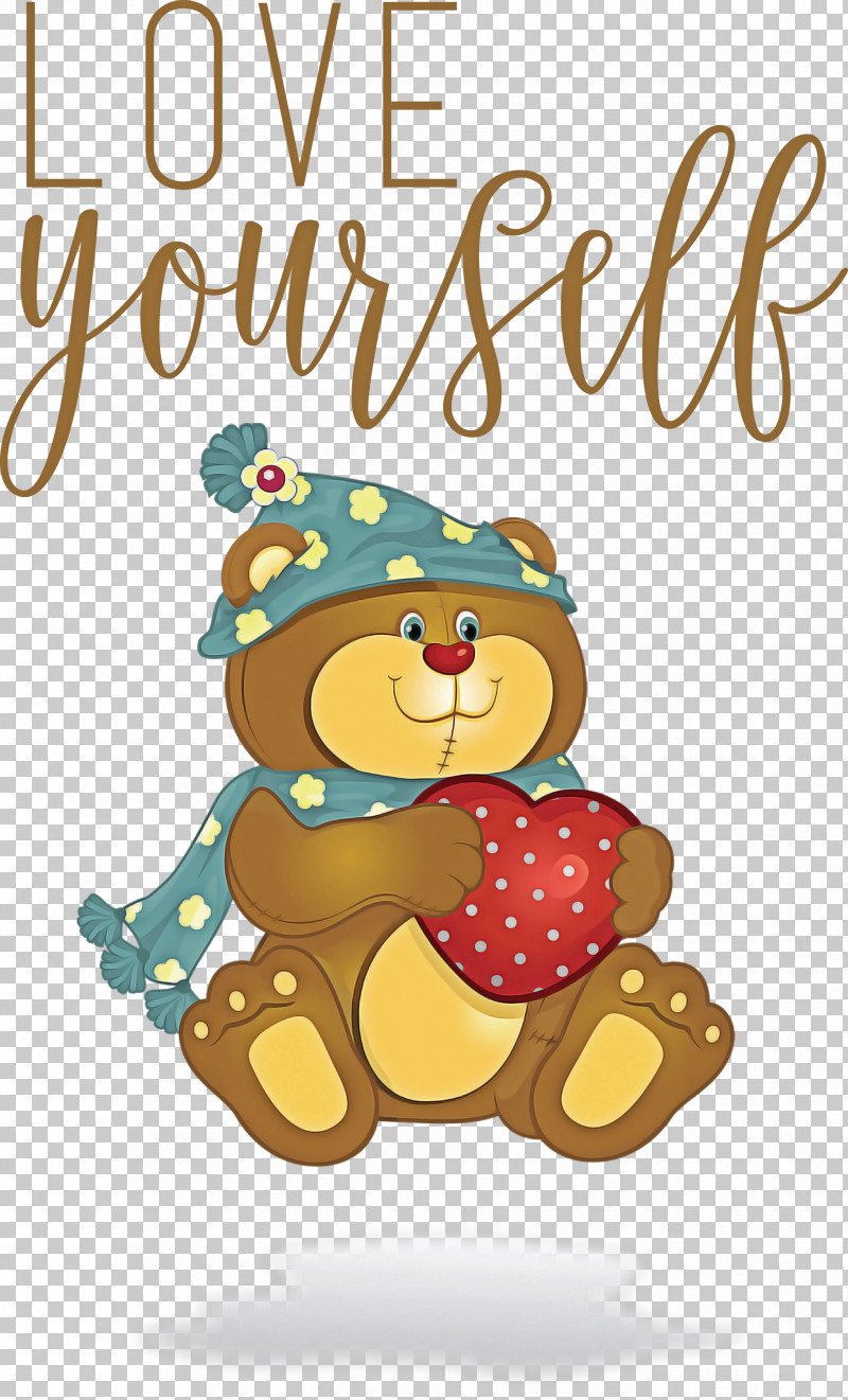 Love Yourself Love PNG, Clipart, Bears, Caricature, Cartoon, Cuteness, Drawing Free PNG Download