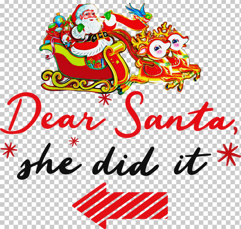 Dear Santa Santa Claus Christmas PNG, Clipart, Calligraphy, Christmas, Christmas Day, Dear Santa, Santa Claus Free PNG Download