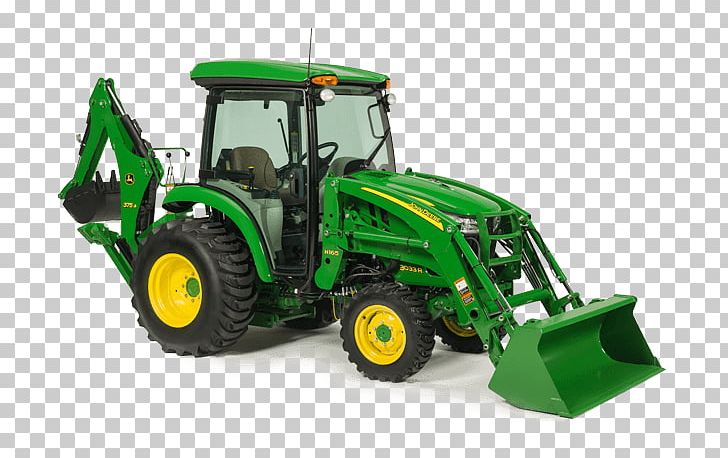 John Deere Compact Utility Tractors Agricultural Machinery Loader PNG, Clipart, Agricultural Machine, Agricultural Machinery, Agriculture, Architectural Engineering, Backhoe Free PNG Download