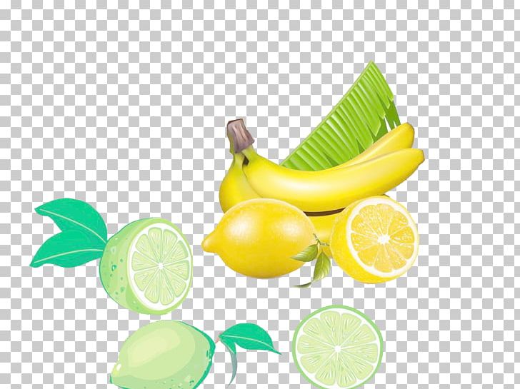 Orange Juice Lemon Banana Lime PNG, Clipart, Auglis, Banana, Banana Family, Banana Leaf, Banana Leaves Free PNG Download