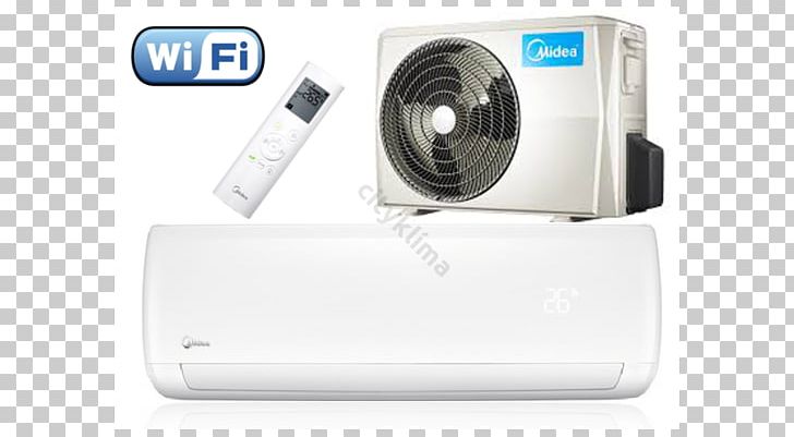 Air Conditioning Midea Inverterska Klima British Thermal Unit Air Conditioner PNG, Clipart, Air Conditioner, Climatizzatore, Coefficient Of Performance, Electronic Device, Electronics Free PNG Download