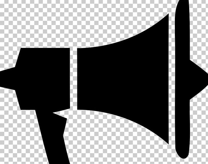 Microphone Computer Icons Horn Loudspeaker PNG, Clipart, Advertising, Angle, Black, Black And White, Computer Icons Free PNG Download