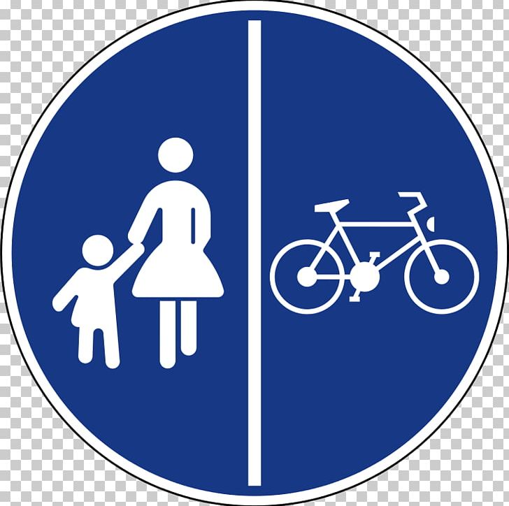 自転車専用道路 Traffic Sign Road Bildtafel Der Verkehrszeichen In Slowenien 普通自転車 PNG, Clipart, Angle, Area, Bicycle, Blue, Brand Free PNG Download