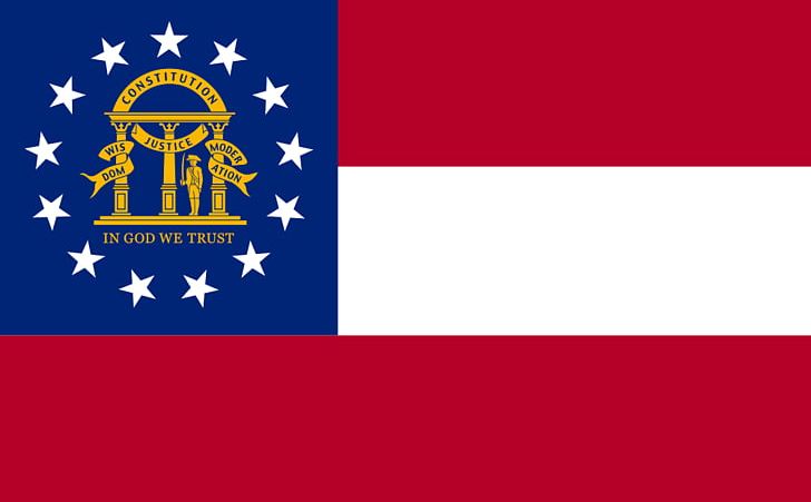 Flag Of Georgia Flags Of The Confederate States Of America PNG, Clipart, Area, Flag, Flag Of Germany, Flag Of The United States, Flag Outline Free PNG Download