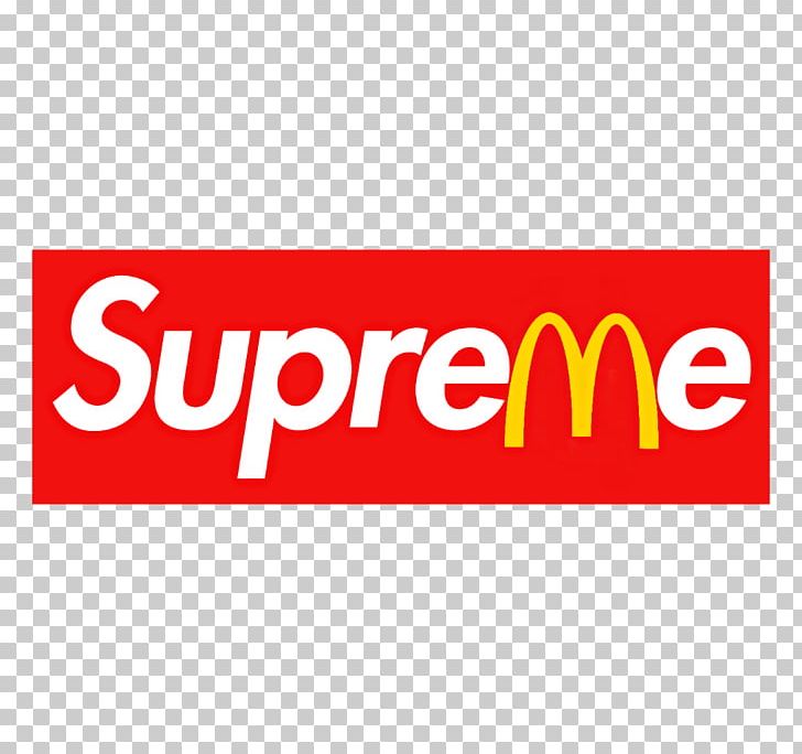 T-shirt Supreme Logo Hoodie Sticker PNG, Clipart, Area, Banner