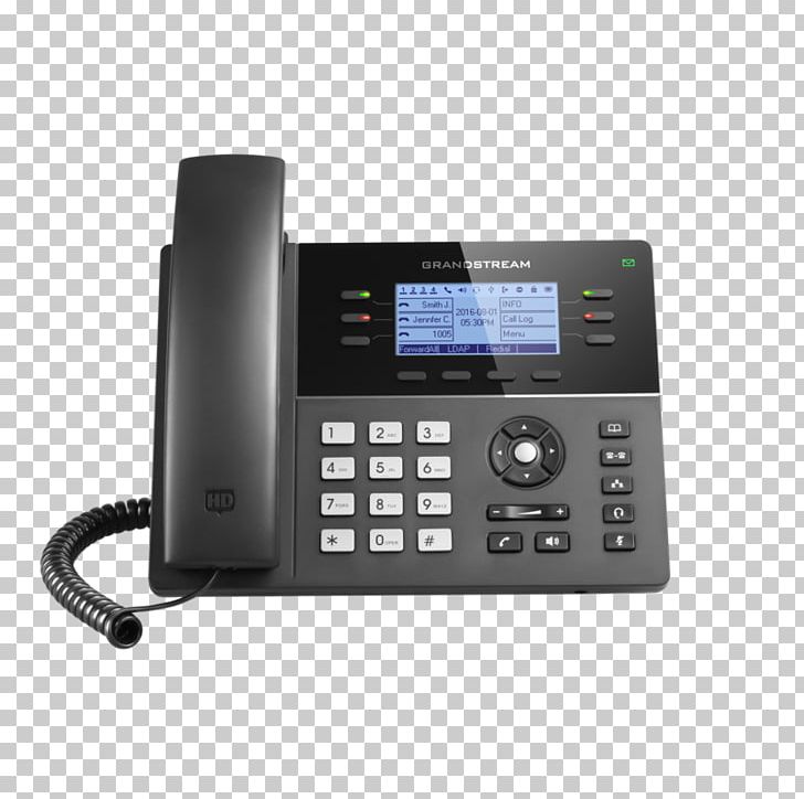 Grandstream Networks VoIP Phone Telephone Session Initiation Protocol Voice Over IP PNG, Clipart, Analog Telephone Adapter, Answering Machine, Business, Electronics, Miscellaneous Free PNG Download