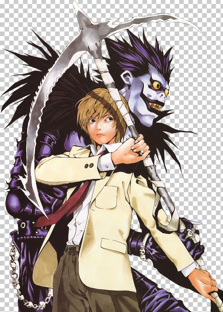 Light Yagami Ryuk Near Rem PNG, Clipart, Anime, Cartoon, Death Note, Death Note 2 The Last Name, Fiction Free PNG Download