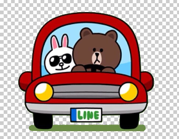 Line Friends Sticker Paper Decal PNG, Clipart, Art, Artwork, Automotive Design, Brown, Brown And Cony Free PNG Download