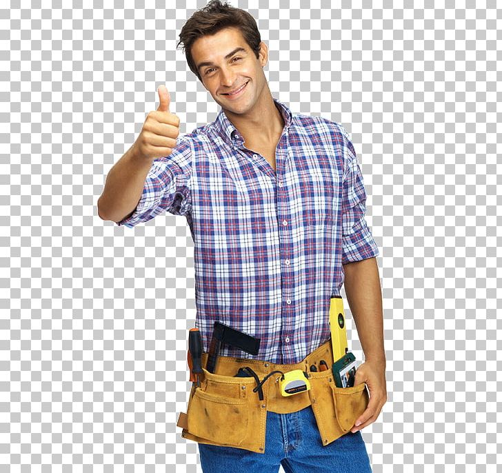 Handyman Thumb Signal Home Improvement Carpenter PNG, Clipart, Architectural Engineering, Building, Construction Worker, Dress Shirt, Electric Blue Free PNG Download