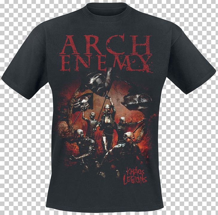 T-shirt Arch Enemy Khaos Legions Merchandising Death Metal PNG, Clipart, Active Shirt, Arch Enemy, Bluza, Brand, Clothing Free PNG Download