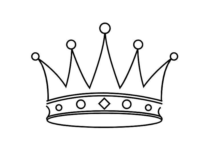 Crown Drawing King PNG, Clipart, Angle, Area, Black And White, Circle, Clipart Free PNG Download