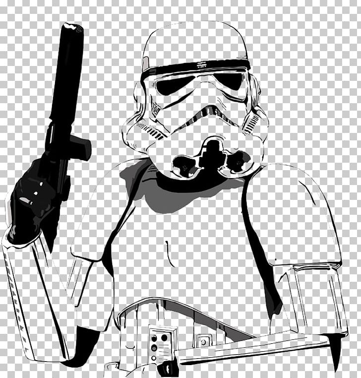 Anakin Skywalker Stormtrooper Lando Calrissian Chewbacca PNG, Clipart, Anakin Skywalker, Art, Black And White, Drawing, Eyewear Free PNG Download